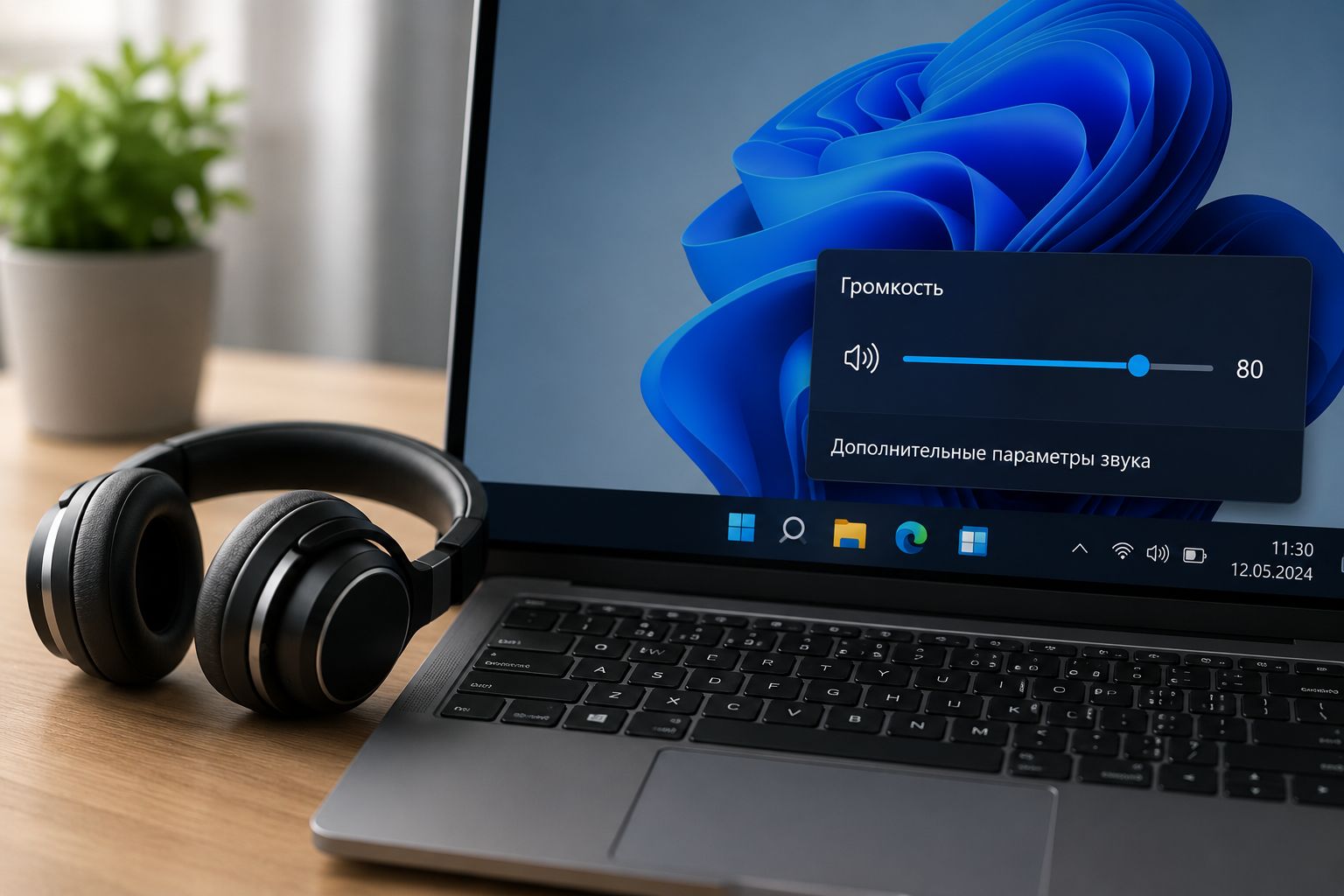 Что делать, если звук в наушниках слишком тихий на Windows 11