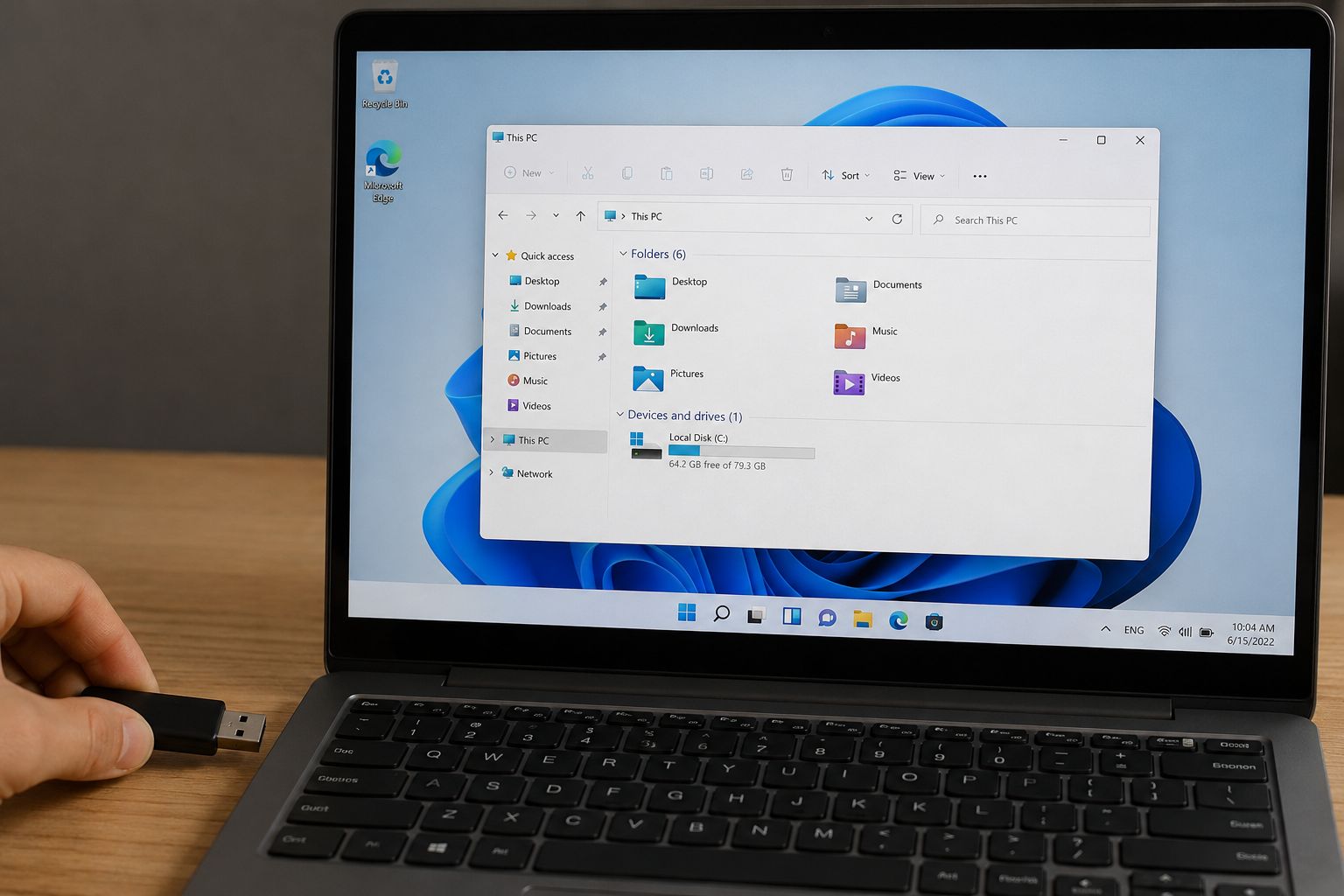 Windows 11 не видит подключенную флешку: как вернуть доступ к данным