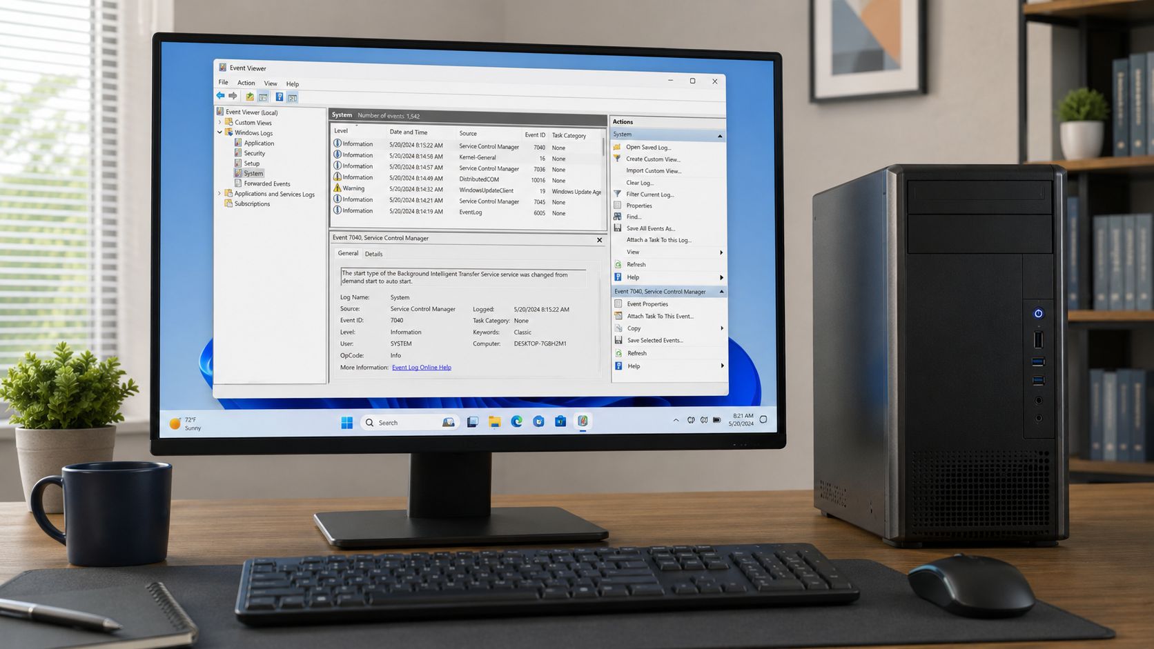 Что делать, если компьютер самопроизвольно перезагружается в Windows 11