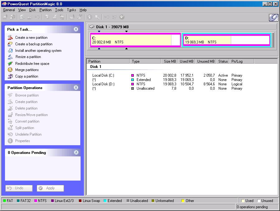 Форматирование жесткого диска из файловой системы NTFS в FAT32
